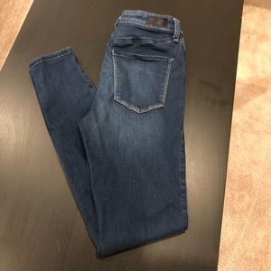 A&F ultra skinny high rise stretch jeans